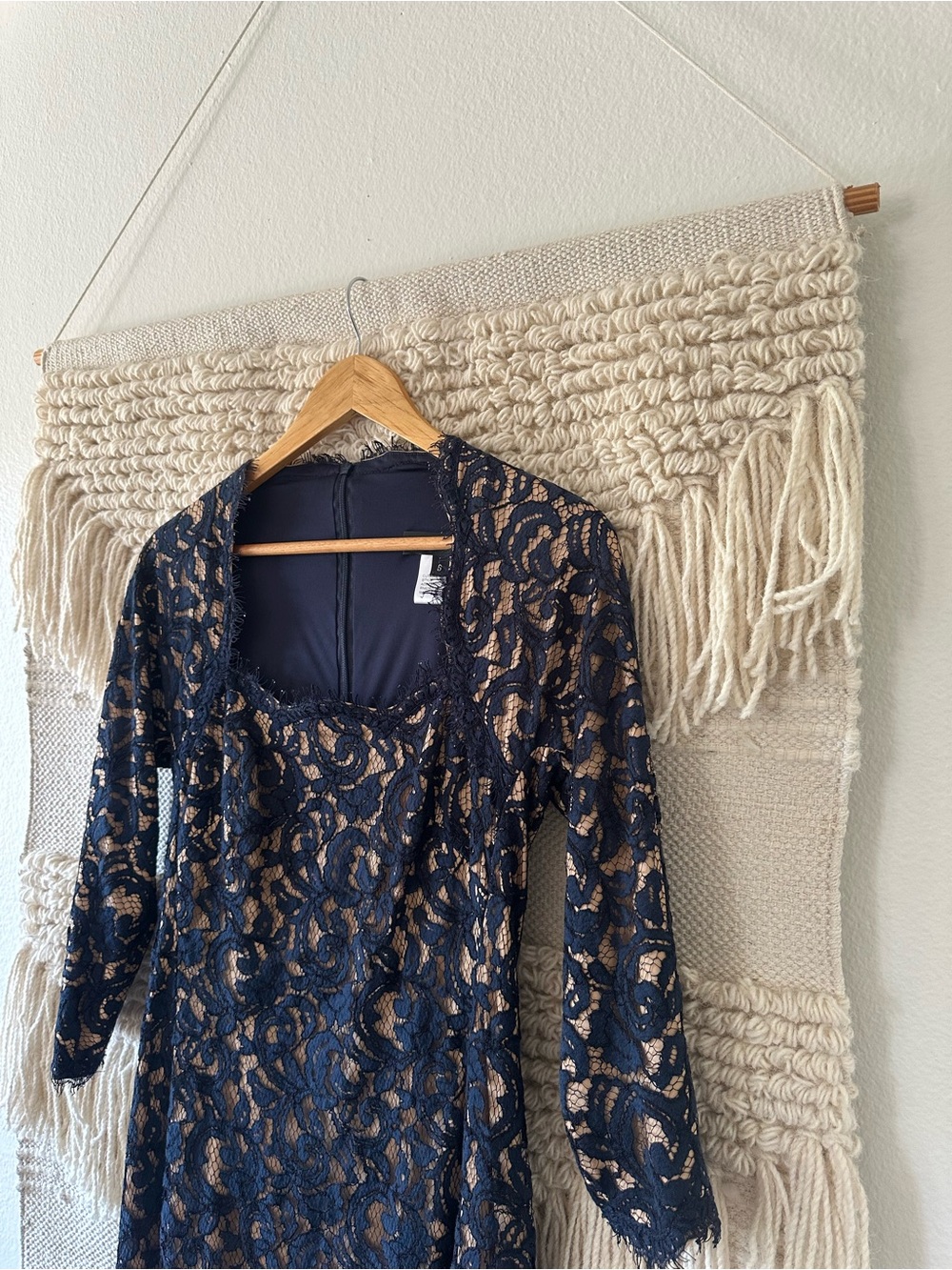 Tadashi Shoji Navy Sheath Dress - Picture 2 of 8